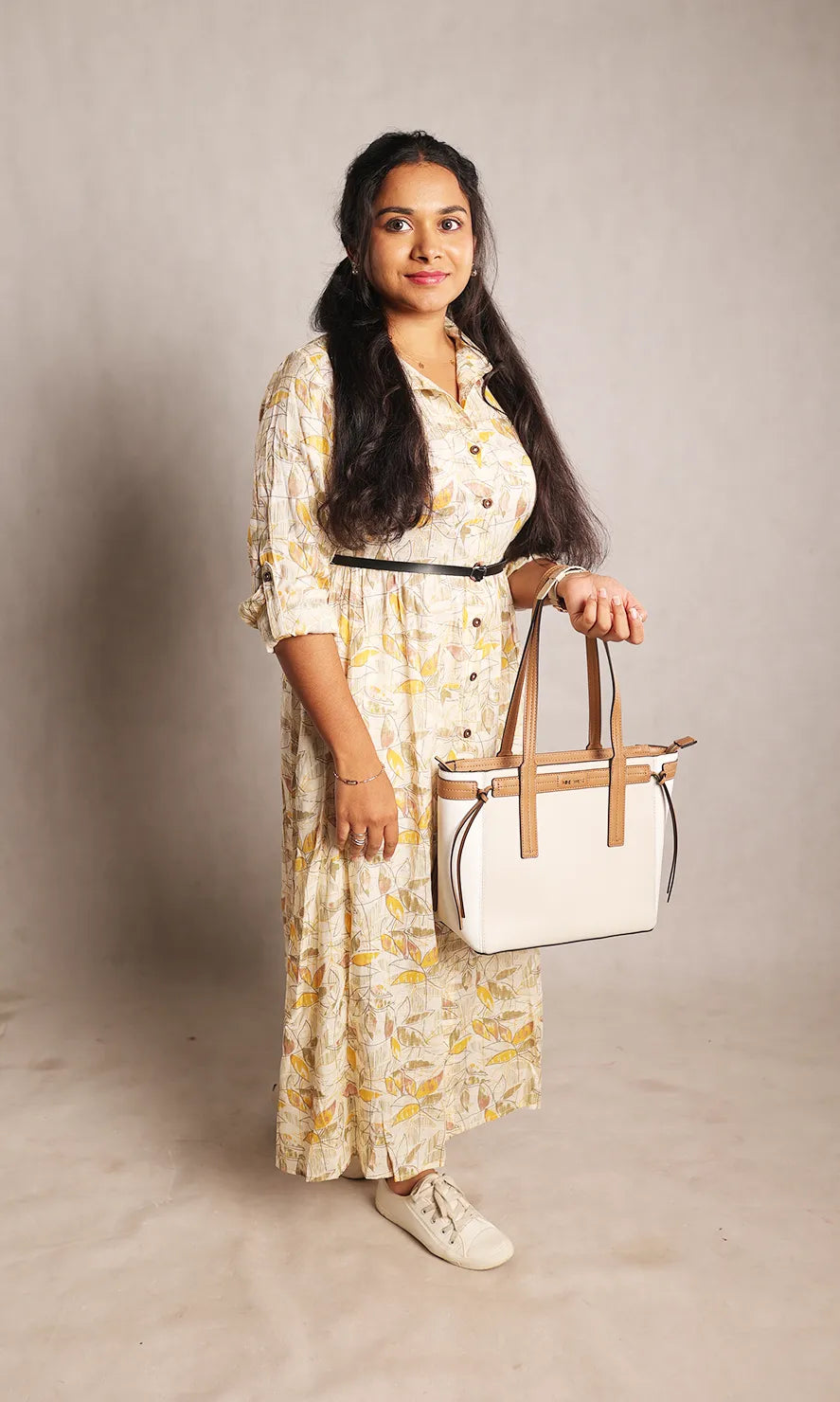 Botanical Shirt Dress
