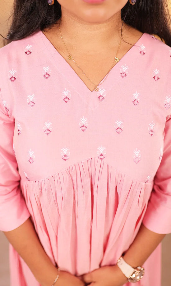 Blossom yoke kurta set