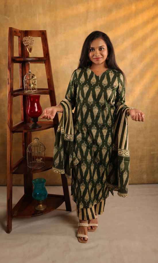 Ethnic block print Set